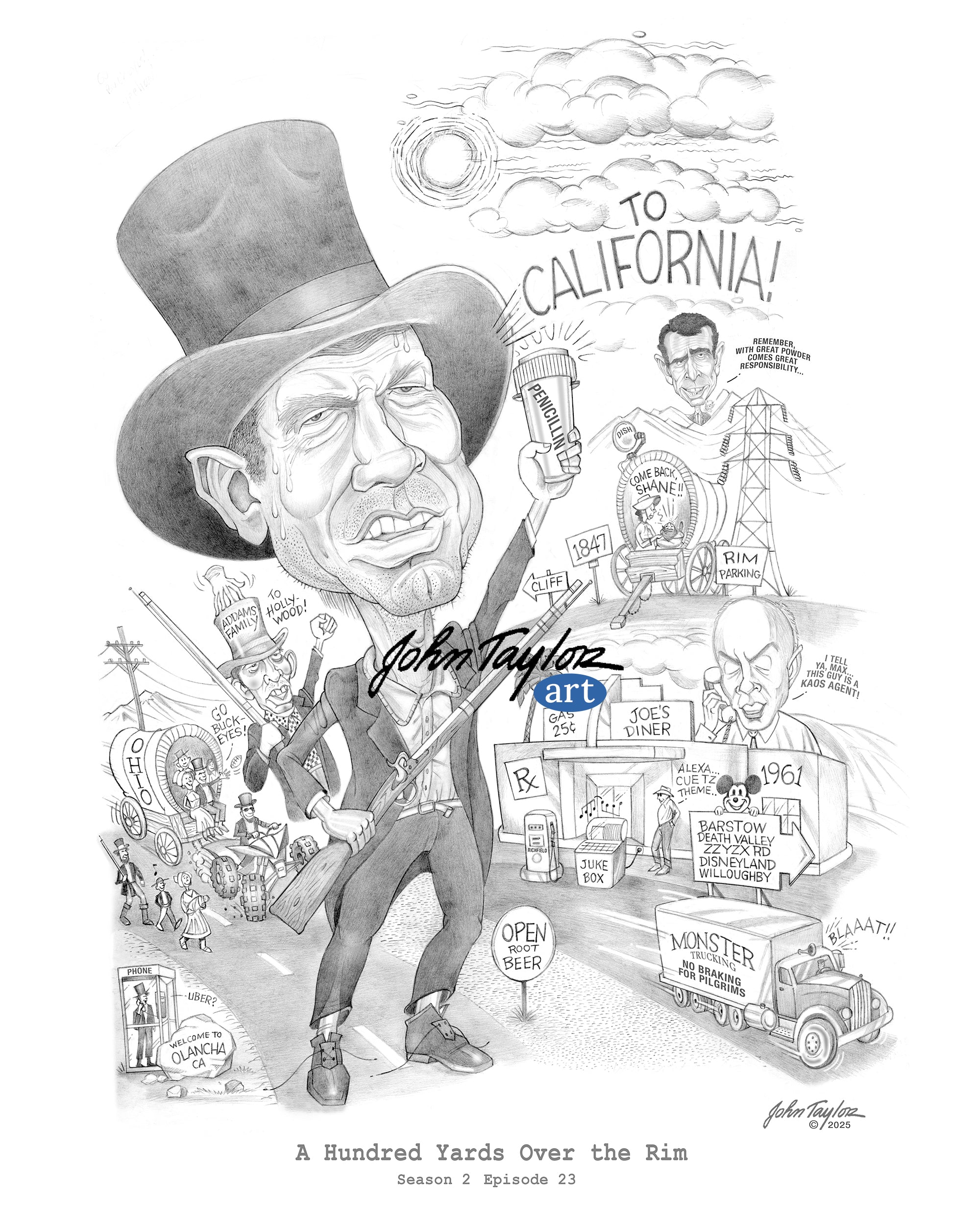 A Hundred Yards Over the Rim, Twilight Zone Episode - 8x10