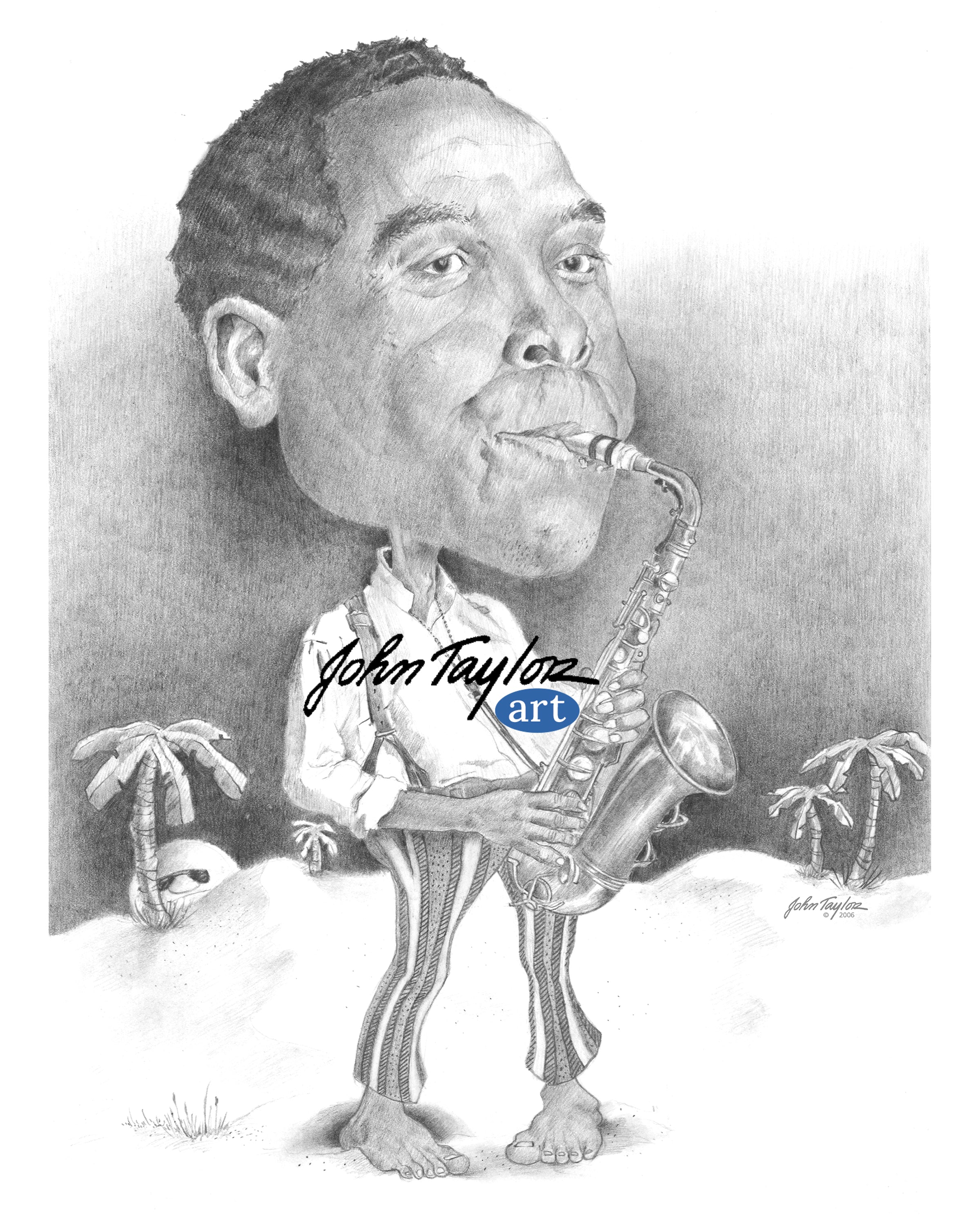 Charlie Parker, Legendary Jazz Saxophonist, 8x10 - Easy Digital Download!