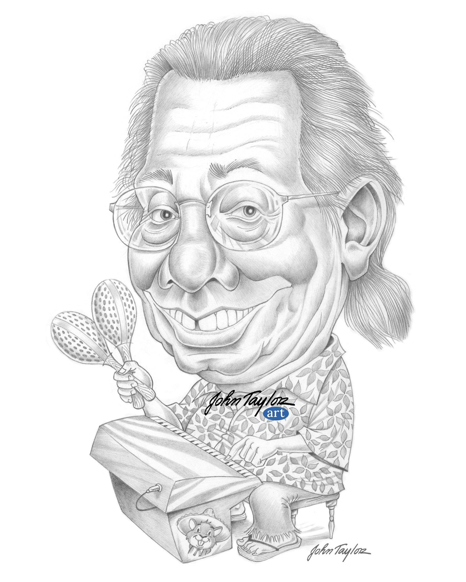 Chick Corea, Legendary Jazz Keyboardist, 8x10 - Easy Digital Download!