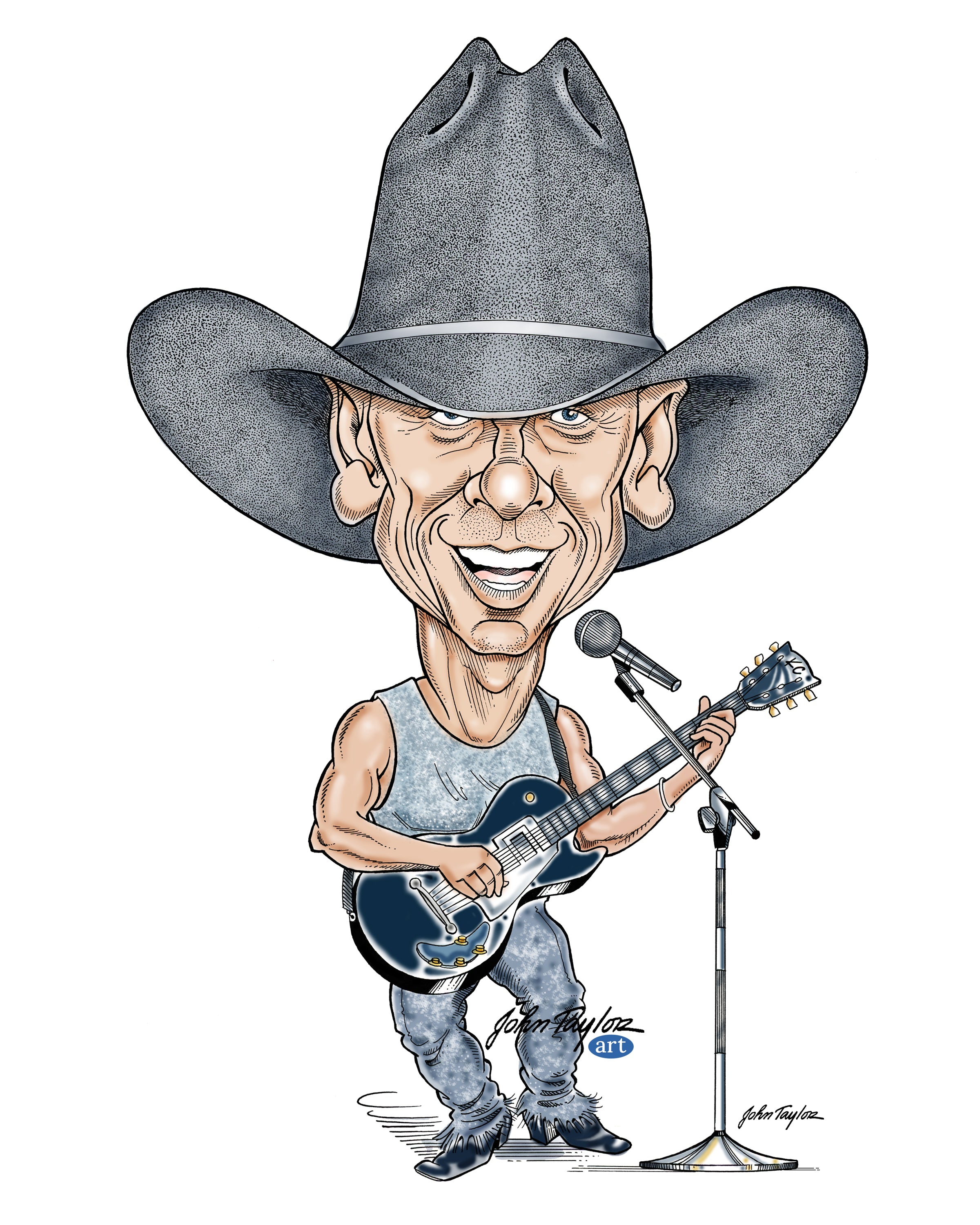 Kenny Chesney, Country Music Superstar, 8x10 - Easy Digital Download!