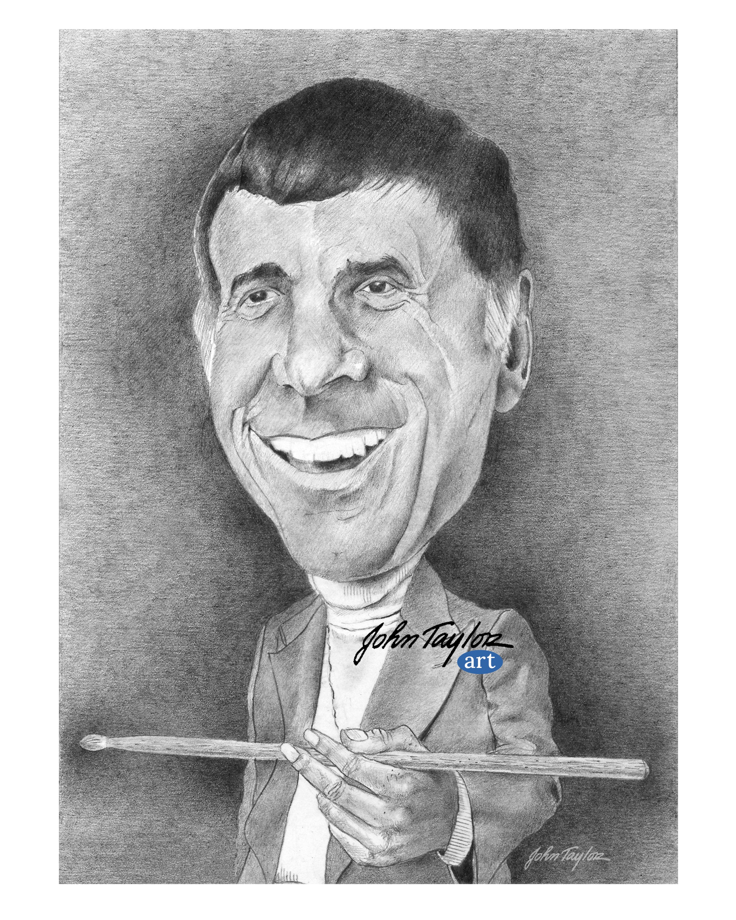 Louie Bellson, Legendary Jazz Drummer, 8x10 - Easy Digital Download!