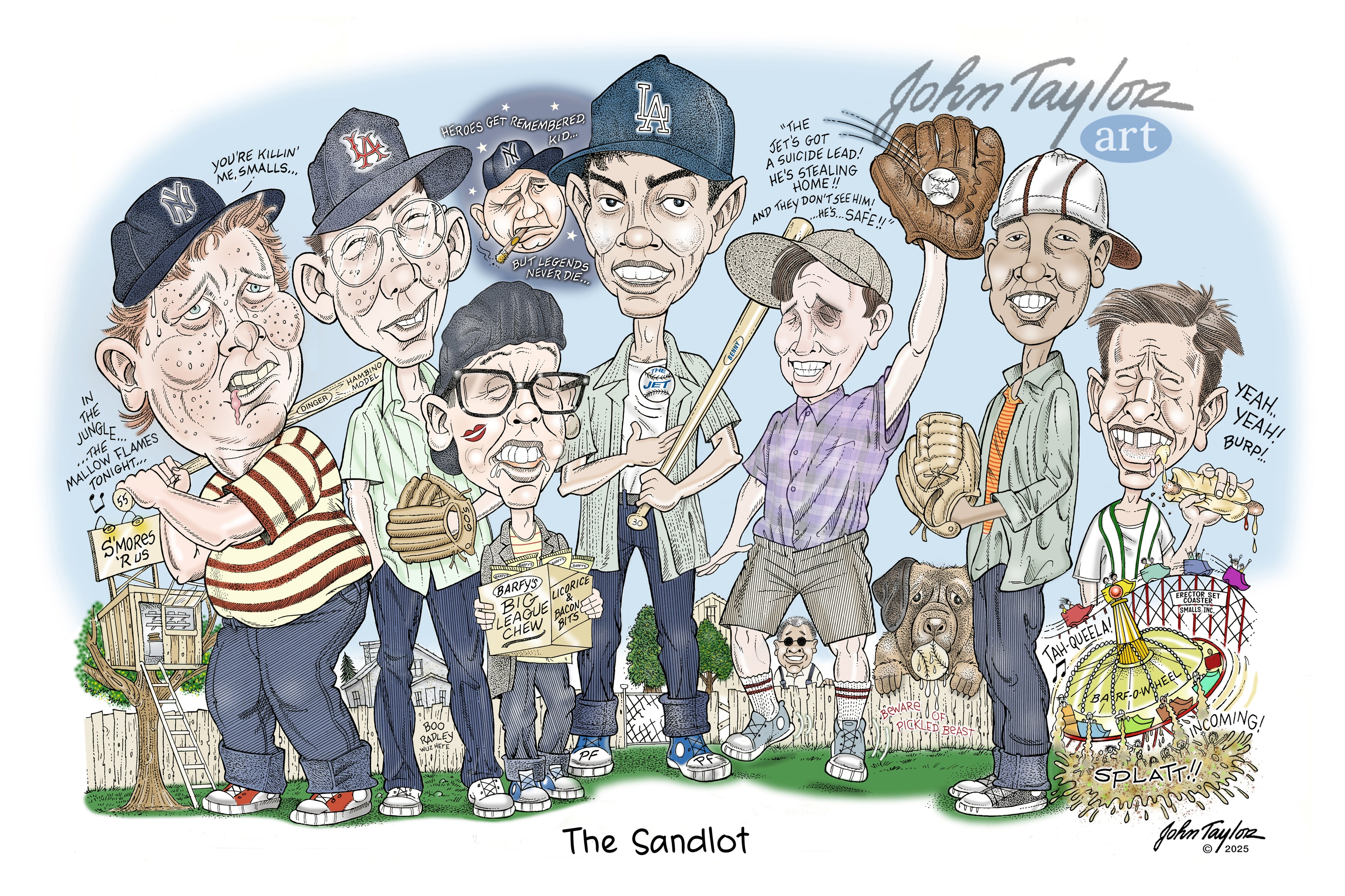 The Sandlot - 12x18