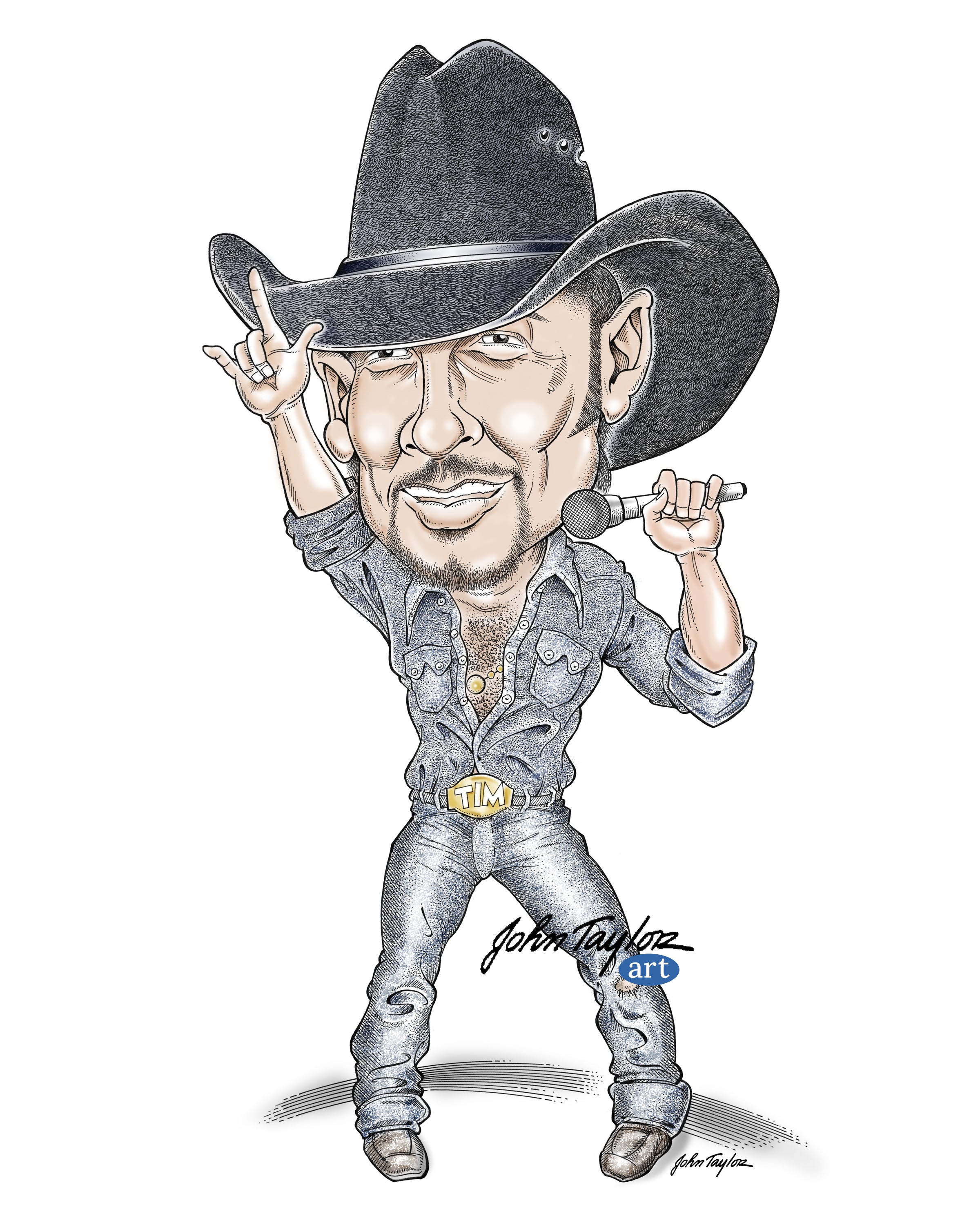 Tim McGraw, Country Music Legend and Actor, 8x10 - Easy Digital Download!